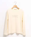 ロゴプリント メッセージ Tシャツ