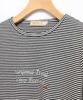 ロゴプリント メッセージ Tシャツ
