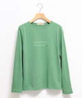 ロゴプリント メッセージ Tシャツ