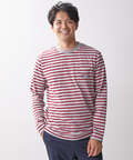 天竺 ボーダー Tシャツ