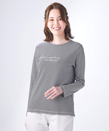 ロゴプリント メッセージ Tシャツ