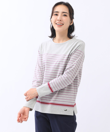 カリフォルニアコットン ボーダー Tシャツ