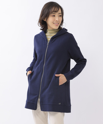 裏毛  チュニック パーカー【WEB・一部店舗限定】