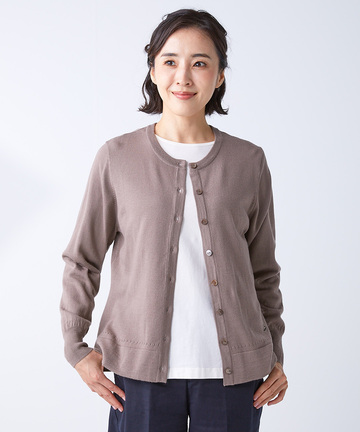 大人の BASIC カーディガン 【一部店舗限定】