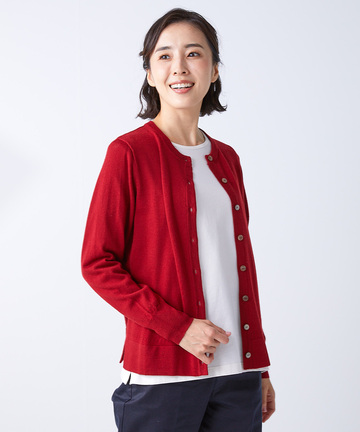 大人の BASIC カーディガン 【一部店舗限定】