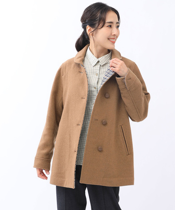 クロコダイルタータン ウールコート【CROCODILE 60th】