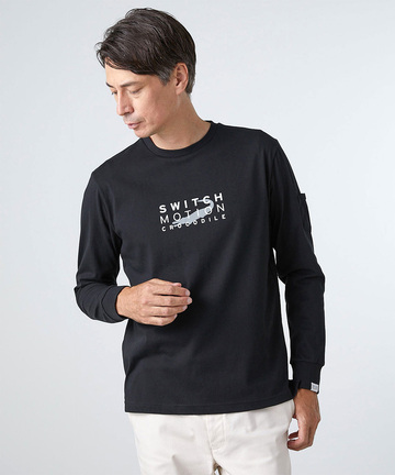 ロゴプリント Tシャツ【吸汗速乾】