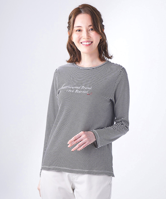 ロゴプリント メッセージ Tシャツ