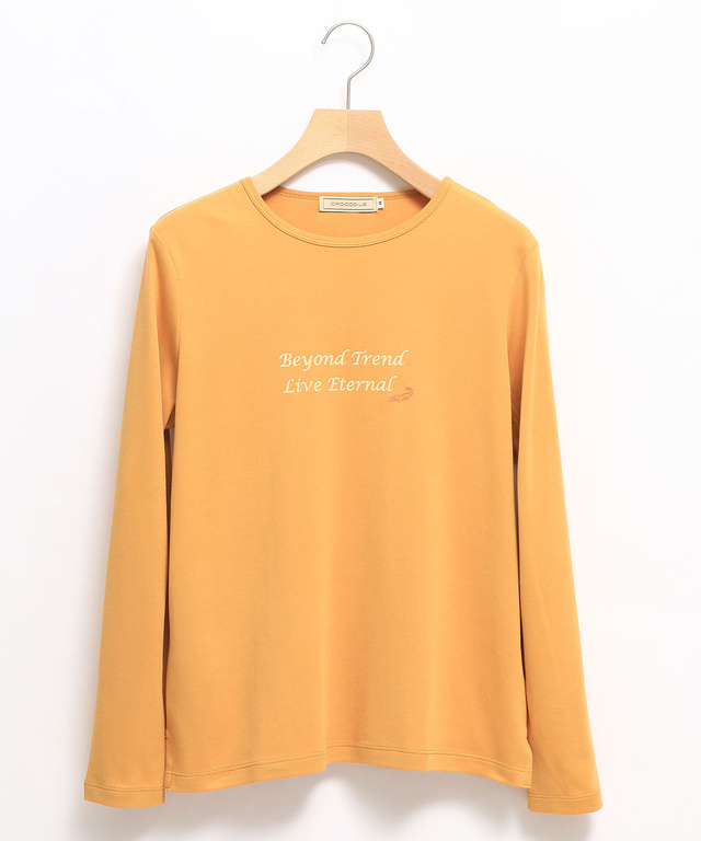 ロゴプリント メッセージ Tシャツ