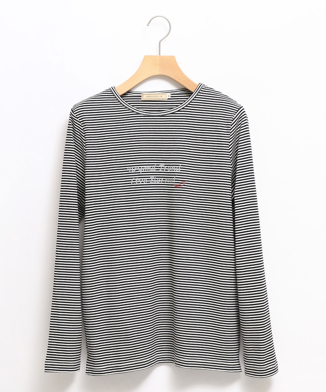 ロゴプリント メッセージ Tシャツ