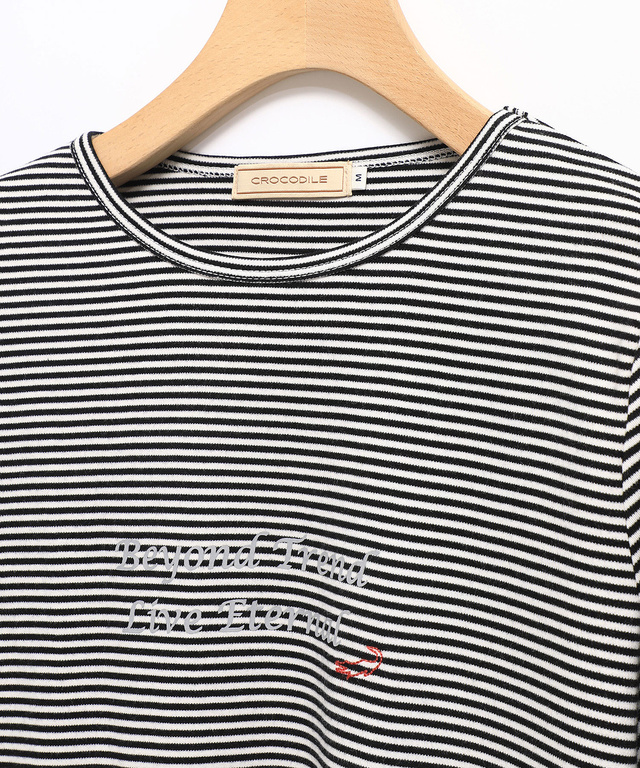 ロゴプリント メッセージ Tシャツ