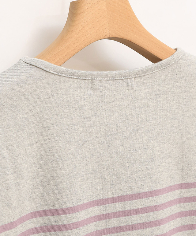 カリフォルニアコットン ボーダー Tシャツ