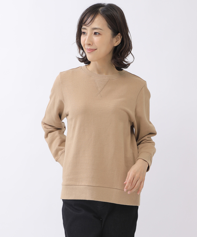 裏毛 クルーネック スウェット【WEB・一部店舗限定】