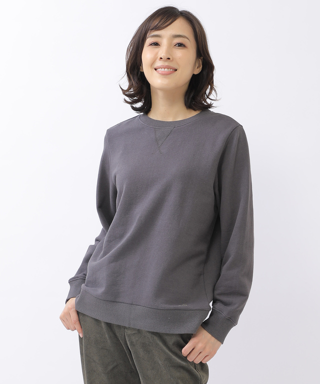 裏毛 クルーネック スウェット【WEB・一部店舗限定】