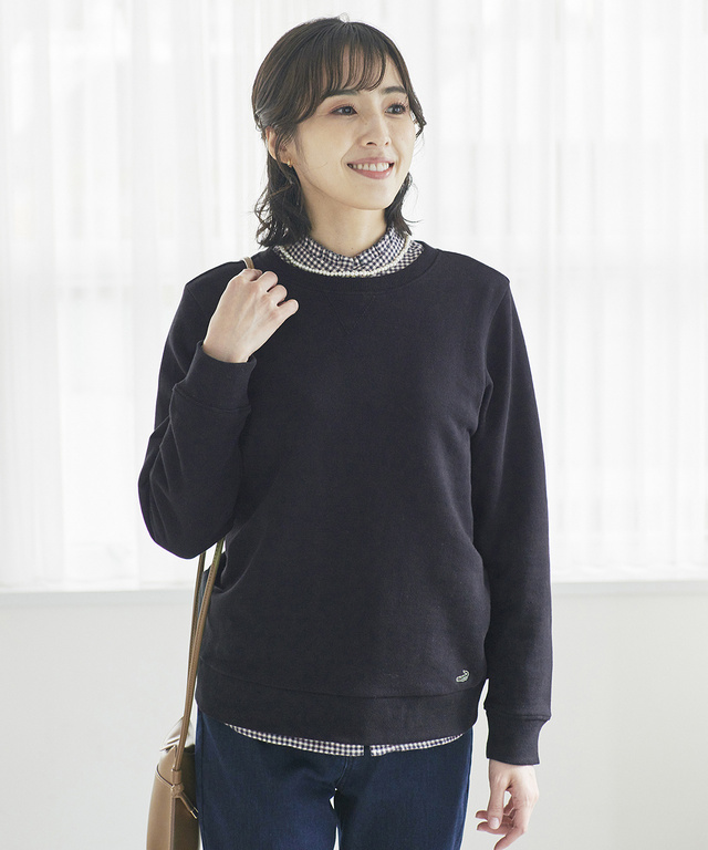 裏毛 クルーネック スウェット【WEB・一部店舗限定】
