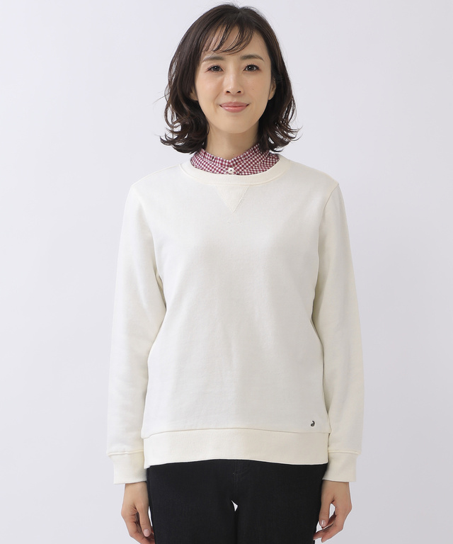 裏毛 クルーネック スウェット【WEB・一部店舗限定】