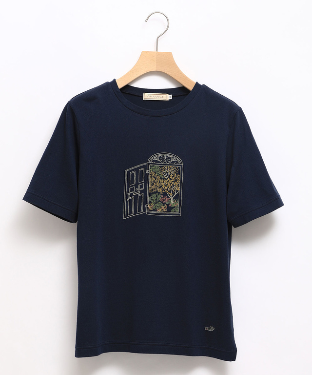 モチーフプリント T シャツ