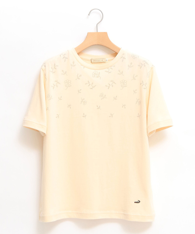 ステッチ風 プリント Tシャツ