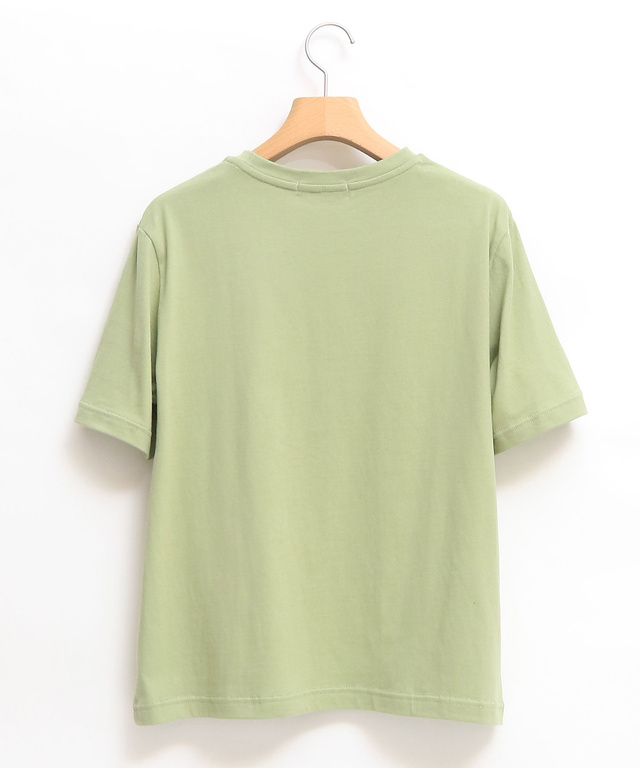 ステッチ風 プリント Tシャツ