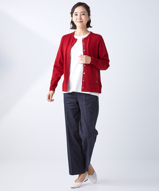大人の BASIC カーディガン 【一部店舗限定】
