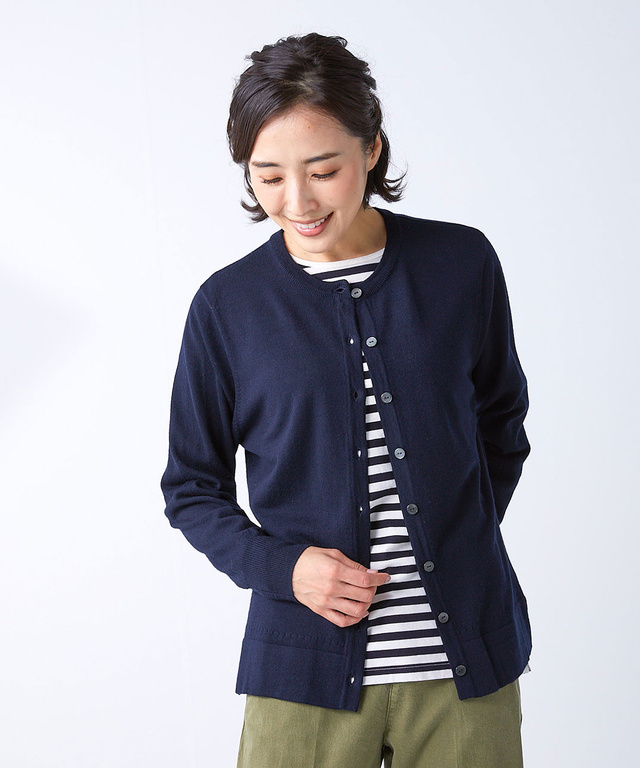 大人の BASIC カーディガン 【一部店舗限定】