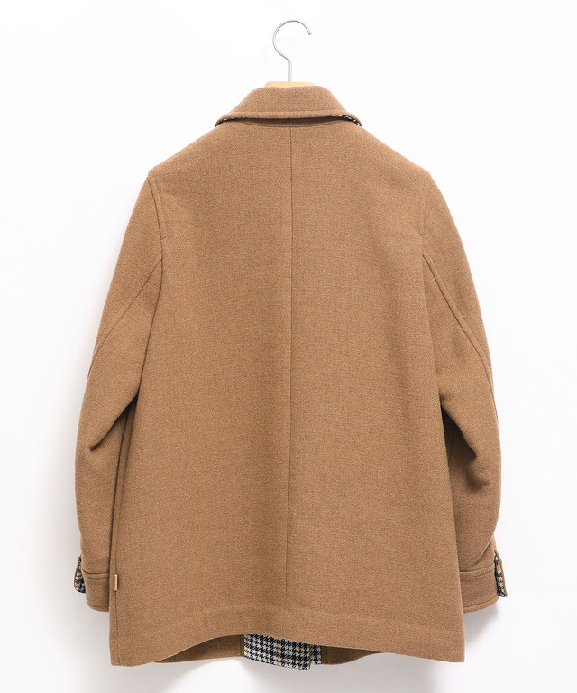 クロコダイルタータン ウールコート【CROCODILE 60th】