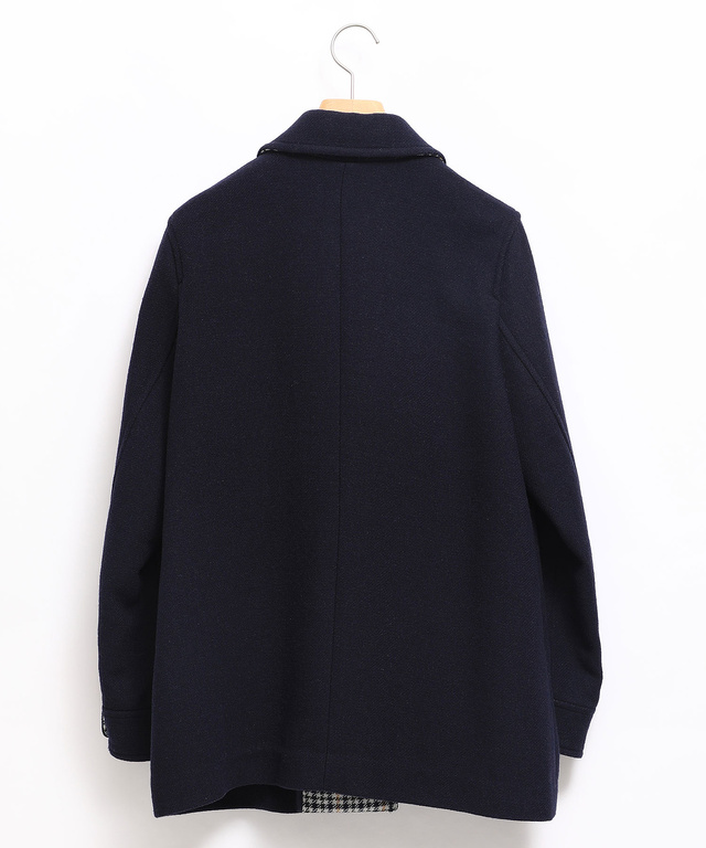 クロコダイルタータン ウールコート【CROCODILE 60th】