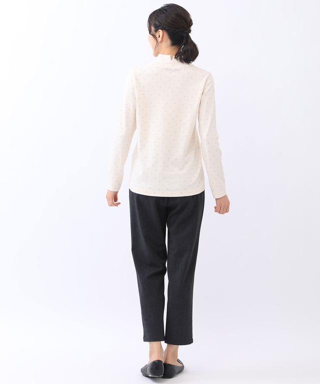 ピンタック テーパード パンツ