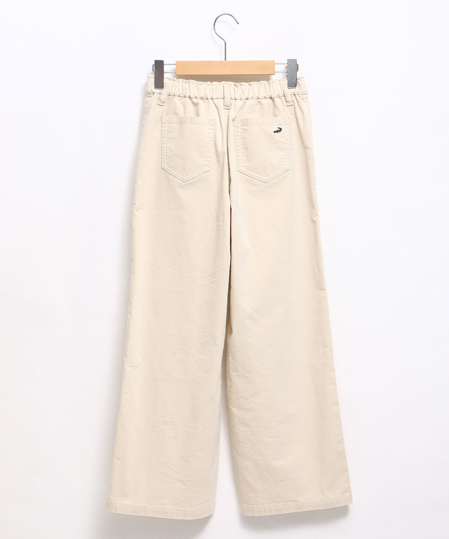 コーデュロイ ワイド パンツ