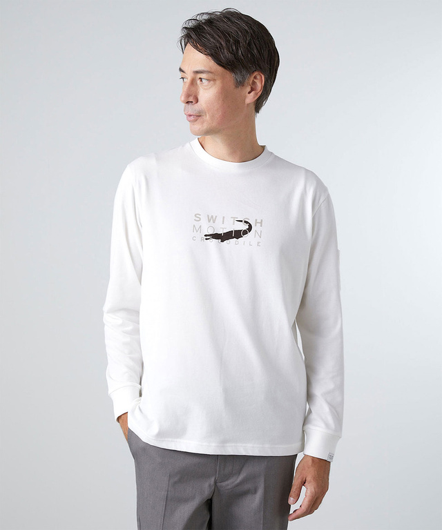 ロゴプリント Tシャツ【吸汗速乾】