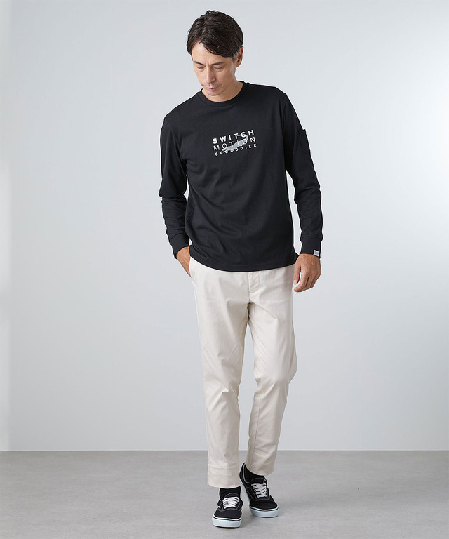 ロゴプリント Tシャツ【吸汗速乾】