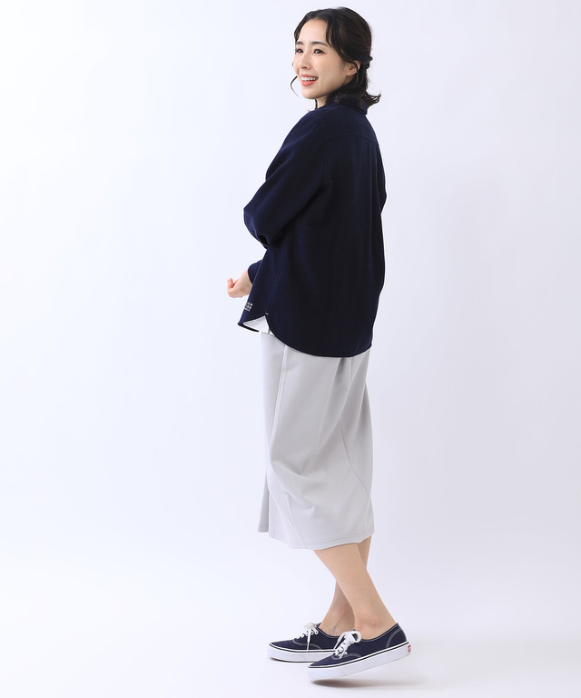 起毛 裏チェック シャツ